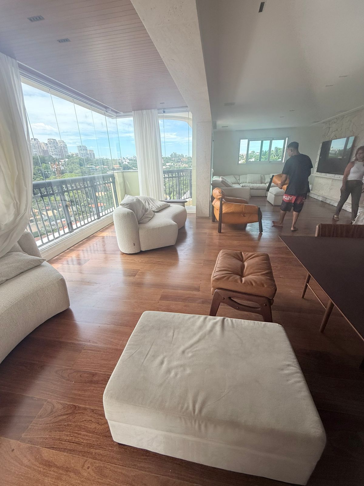 Piso com acabamento Bona Go